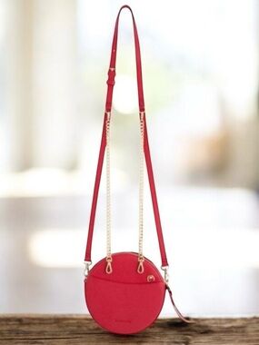🆕 Bandolier Leah Bag Set Crossbody Red Leather Shoulder Bag